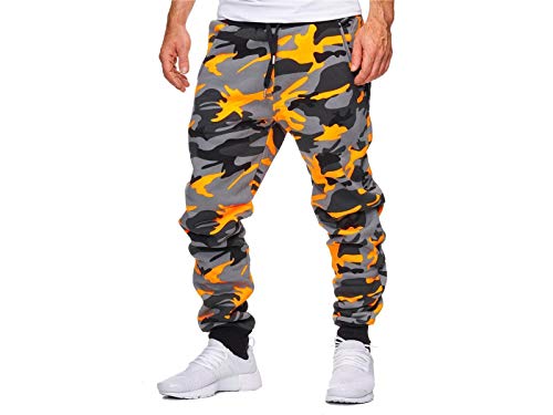 Herren Männer Jogger Modern Jogginghose Trainingshose Sporthose Fitness Hose Jogger Streetwear Freizeithose von Code47