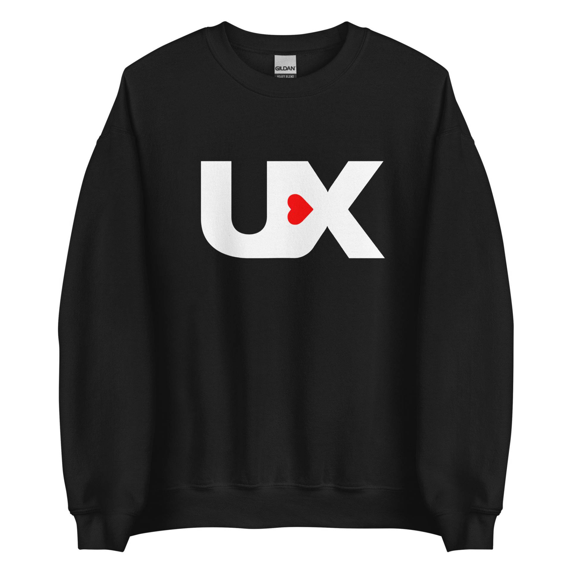 Ich Liebe Ux - Accessoire Design Ui Designer Geschenk Forscher Tech Fans Grafikdesigner Benutzeroberfläche Unisex Sweatshirt Ich Liebe Ux - Accessoire Design Ui Designer Geschenk Forscher Tech Fans Grafikdesigner Benutzeroberfläche Unisex Sweatshirt von CodeClothesDesign