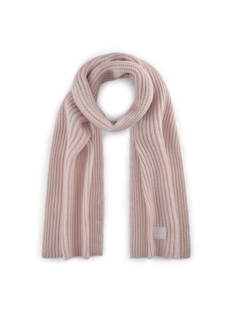 Schal in weicher Wollmischung aus Rippenstrick rosa - Gr. - one size von Codello Lifestyle Accessories GmbH