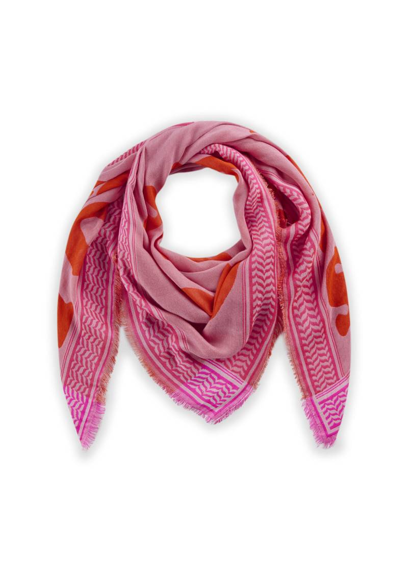 Tuch aus edler Viskose mit Schriftzug rosa - Gr. - one size von Codello Lifestyle Accessories GmbH