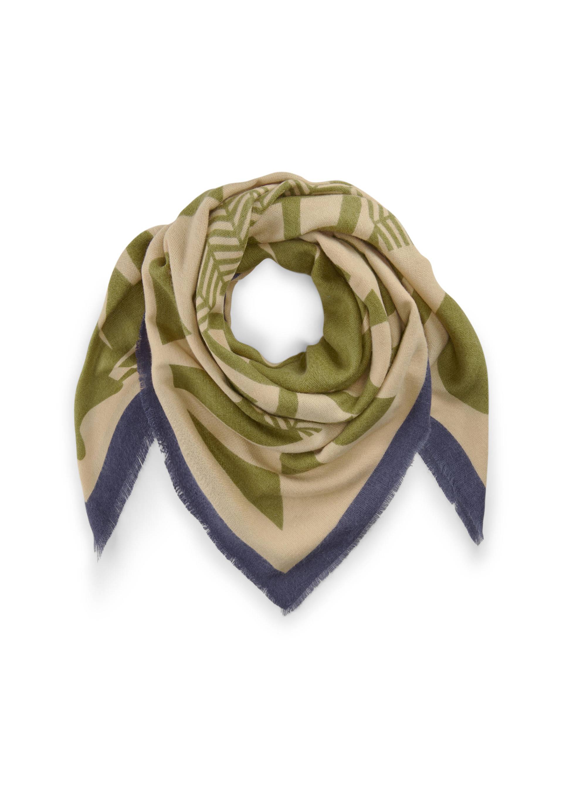 Tuch aus weichem Acryl mit Pferdemotiv beige - Gr. - one size von Codello Lifestyle Accessories GmbH