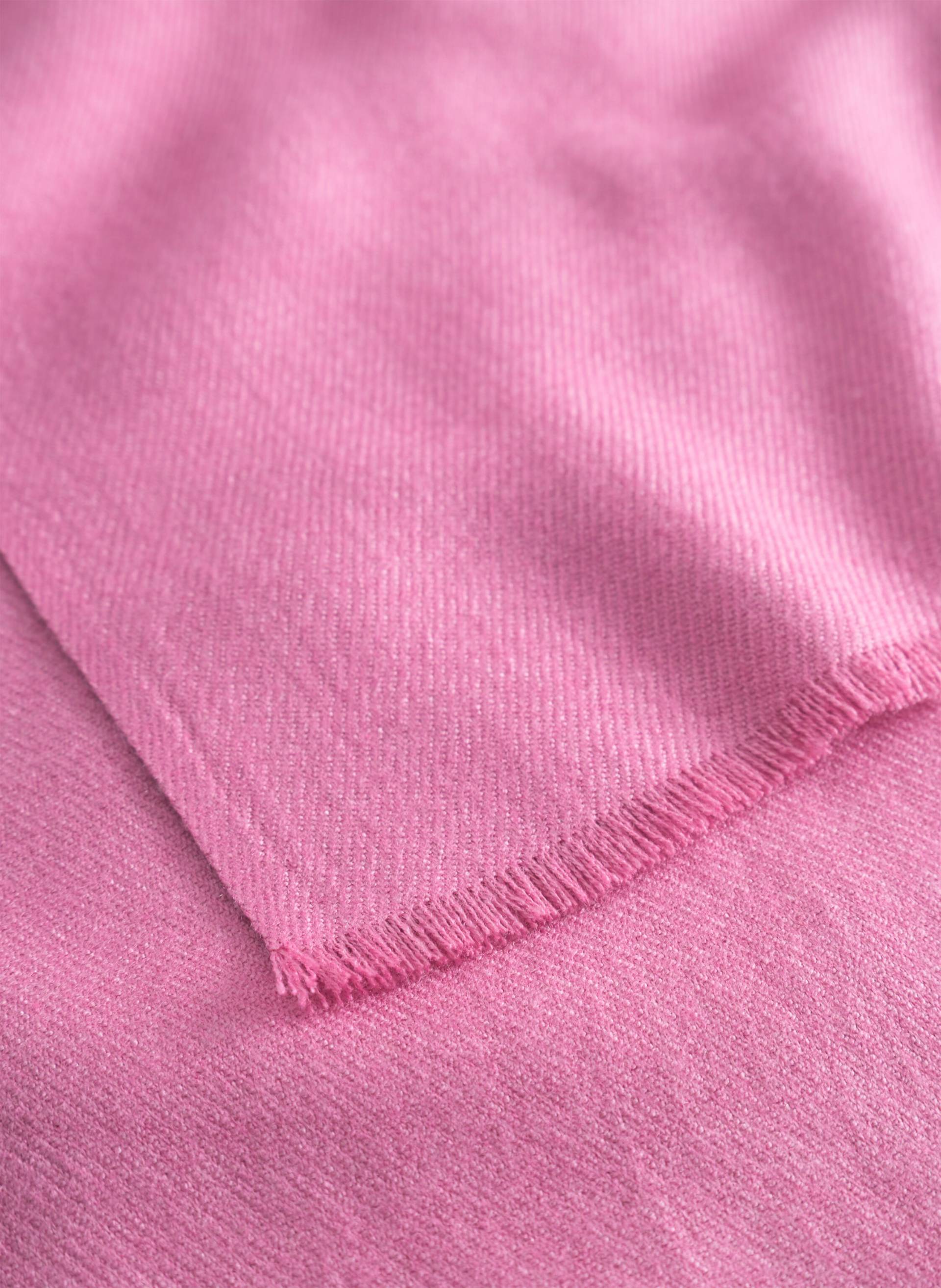 kaschmirweicher Schal in uni rosa - Gr. - One Size von Codello Lifestyle Accessories GmbH