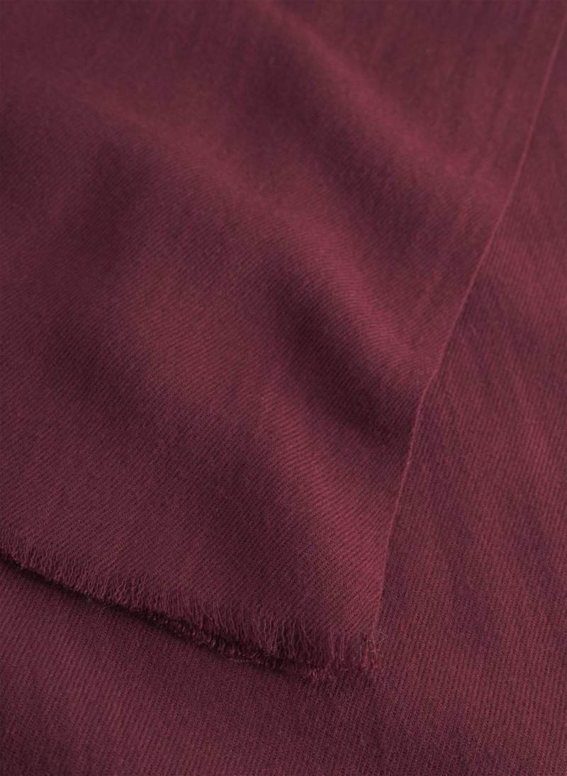 kaschmirweicher Schal in uni rot - Gr. - one size von Codello Lifestyle Accessories GmbH