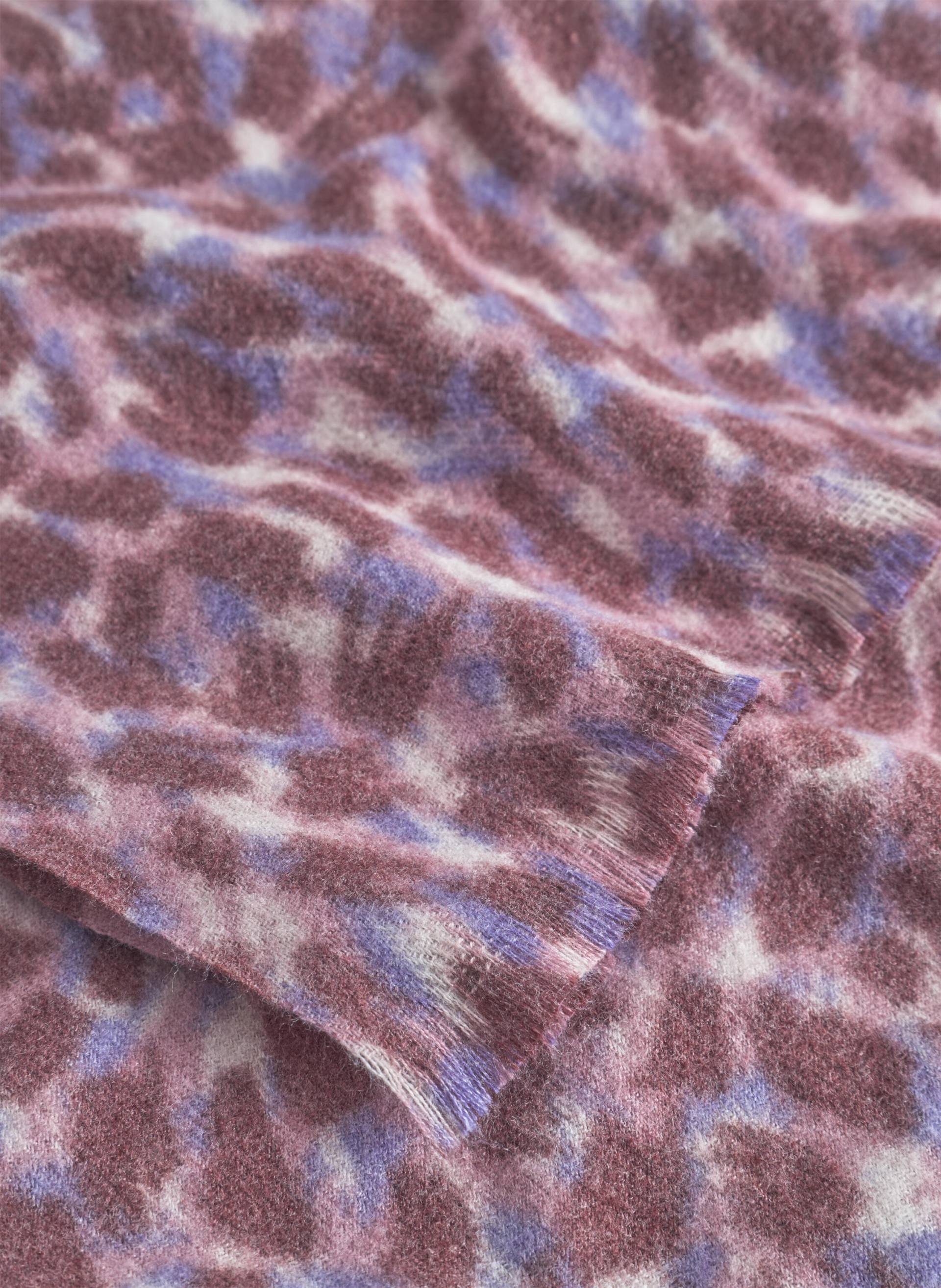 kaschmirweicher Schal mit Allover-Leoprint rosa - Gr. - one size von Codello Lifestyle Accessories GmbH