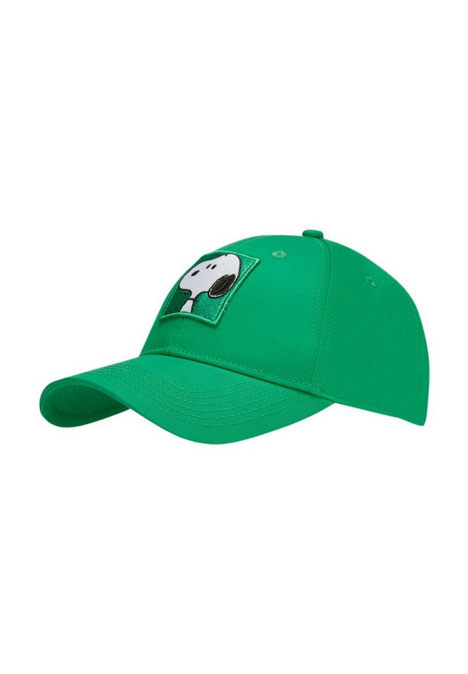 Codello Baseball Cap Codello Peanuts Baseball Cap mit Snoopy-Patch in grün oder pink Hinten in der Weite verstellbar von Codello