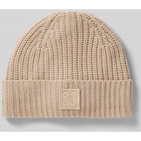 Codello Beanie mit breitem Umschlag in Beige, Größe 1 von Codello