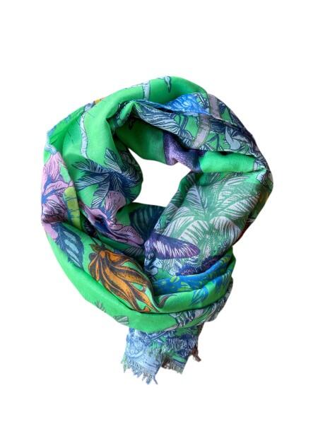 Codello - Codello Baumwolltuch Jungle, Grün von Codello