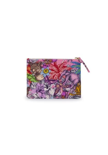 Codello - Codello Cotton Cosmetic Bag Jungle, Pink von Codello