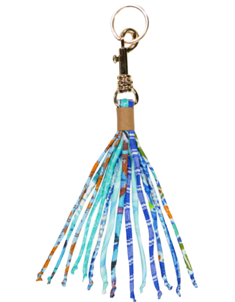 Codello - Codello Ocean Girl Seiden-Keyring - Türkisblau von Codello