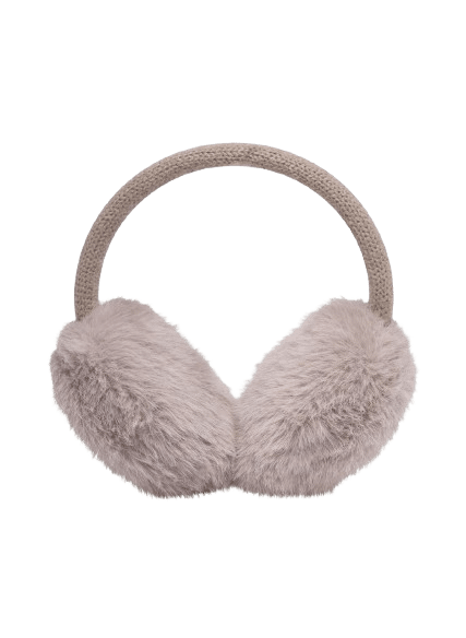 Codello - Codello Ohrenwärmer aus Teddy-Plüsch, Grau von Codello