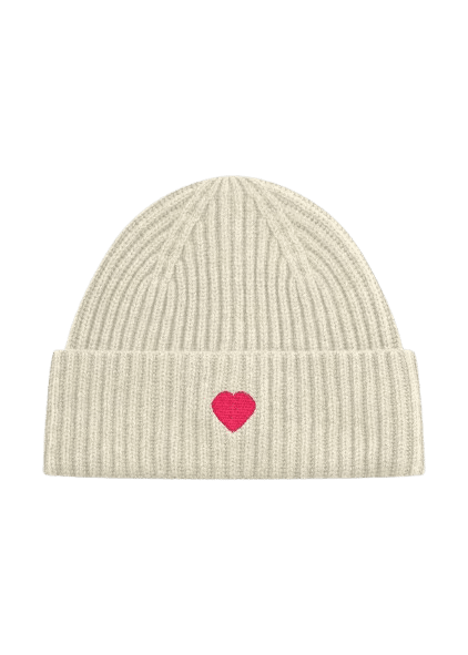 Codello - Codello Premium Mütze aus Wollkaschmir, Weiss von Codello