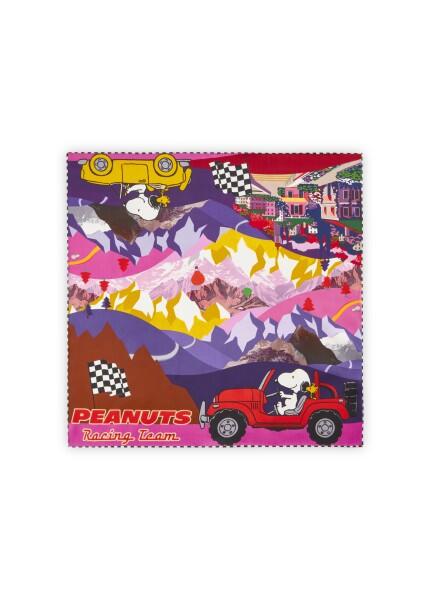 Codello - Codello X Peanuts Racing Team Seidentuch, Pink-Mehrfarbig von Codello