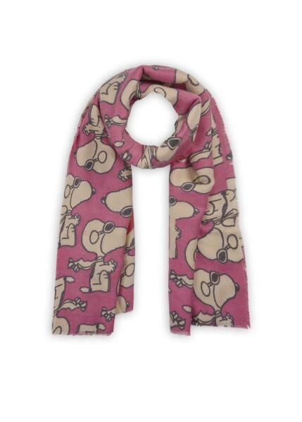 Codello - Codello X Peanuts Racing Team Soft-Schal, Pink-Rot von Codello