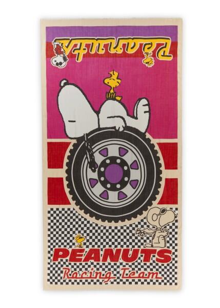 Codello - Codello X Peanuts Racing Team Viskose-Schal, Pink-Mehrfarbig von Codello