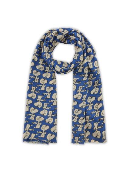 Codello - Codello X Peanuts Racing Team Viskoseschal, Blau von Codello