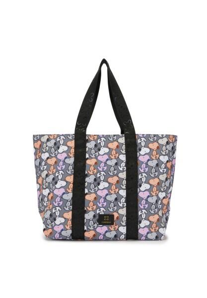 Codello - Codello X Peanuts Snoopy Allover Shopper, Grau-Mehrfarbig von Codello