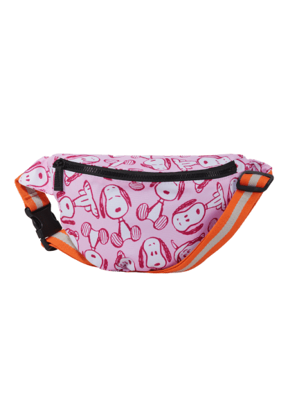 Codello - Codello X Snoopy Bauchtasche, Umhängetasche, Rosa von Codello