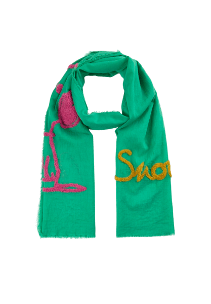 Codello - Codello X Snoopy Schal, Grün von Codello