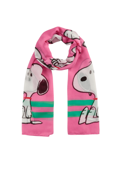 Codello - Codello X Snoopy Schal, Happiness, Pink von Codello