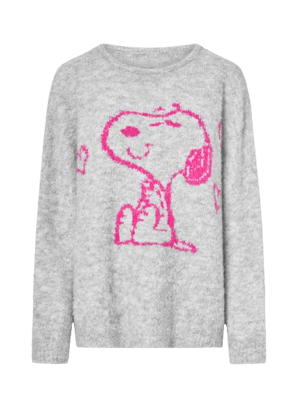Codello - Codello x Peanuts Strickpullover mit Snoopy, Grau von Codello