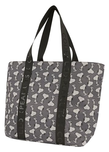 CODELLO Damen Peanuts™ Shopper aus recyceltem Polyester mit Snoopy-Print von CODELLO