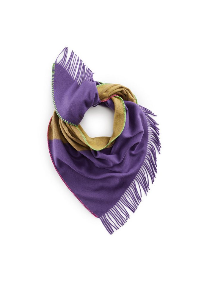 Codello Dreieckstuch, im Colour-Blocking-Design von Codello