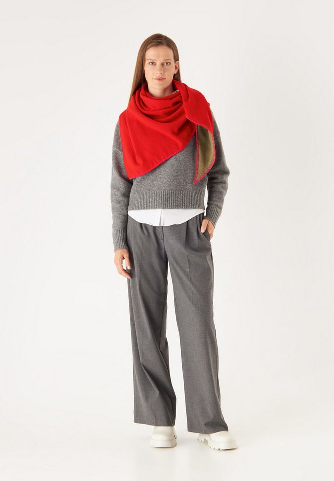 Codello Dreieckstuch, (1-St), mit Kontrast-Stitching von Codello