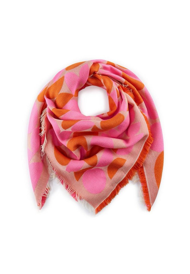 Codello Dreieckstuch Codello Damen Art School Jaquard-Tuch mit gewebtem Bauhaus-Muster von Codello