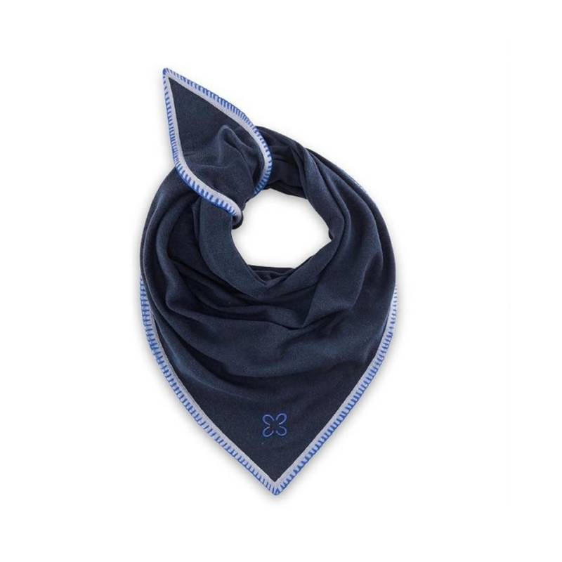 Codello Dreieckstuch Codello Damen Dreieckstuch mit handgemachter Kontrastbordüre, Handgemachte Kontrastbordüre mit Stickerei von Codello