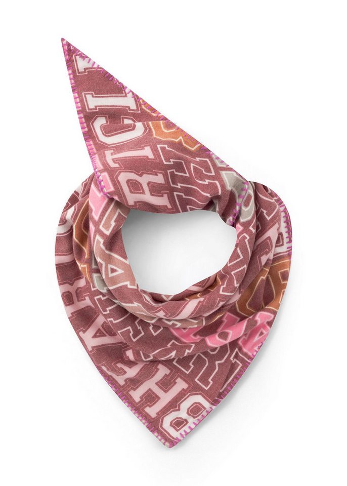 Codello Dreieckstuch Codello Dreieckstuch mit Happy-Heart Print, Beidseitig tragbar von Codello