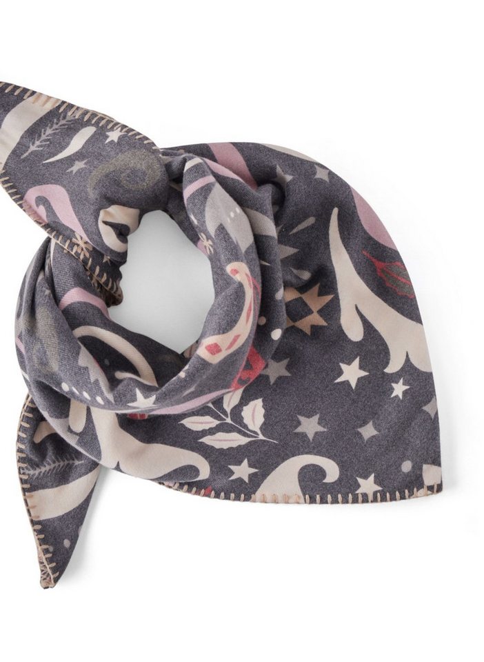 Codello Dreieckstuch Codello Dreieckstuch mit winterlichen Motiven, Winterliche Motive von Codello