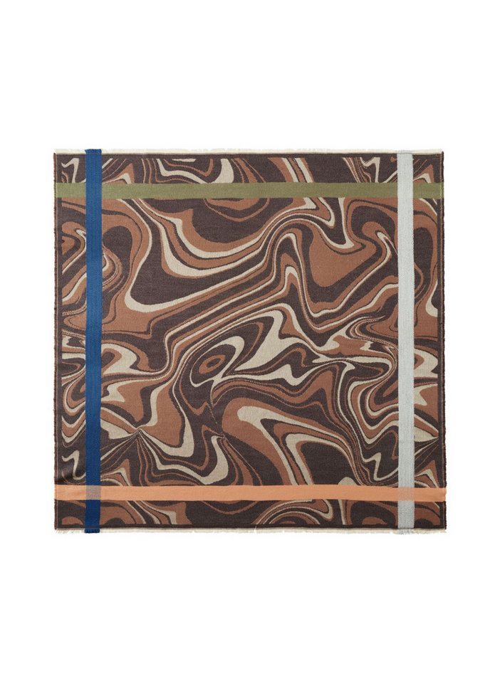 Codello Dreieckstuch Codello Tuch aus weicher Wollmischung mit Wellenprint von Codello