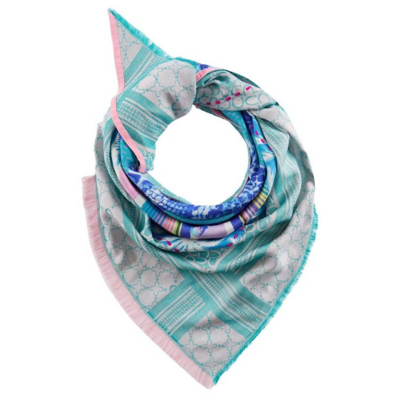 Codello Dreieckstuch Dreieckstuch in türkis beidseitig tragbar, Beidseitig tragbar von Codello