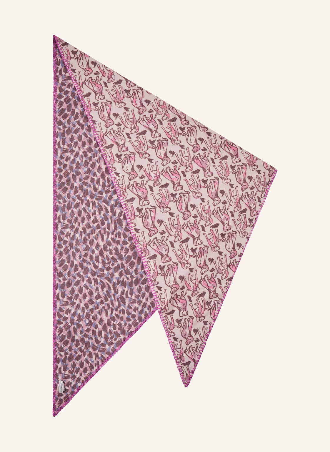 Codello Dreieckstuch rosa von Codello