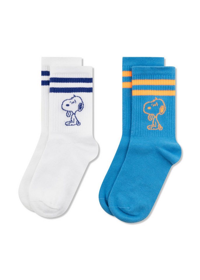 Codello Freizeitsocken Codello Peanuts 2-er Pack Socken mit Snoopy-Motiven von Codello