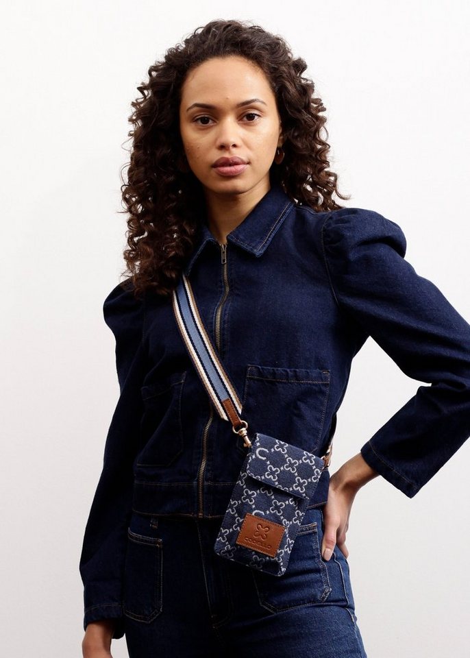 Codello Handytasche Monogramm, mit Monogramm-Muster von Codello