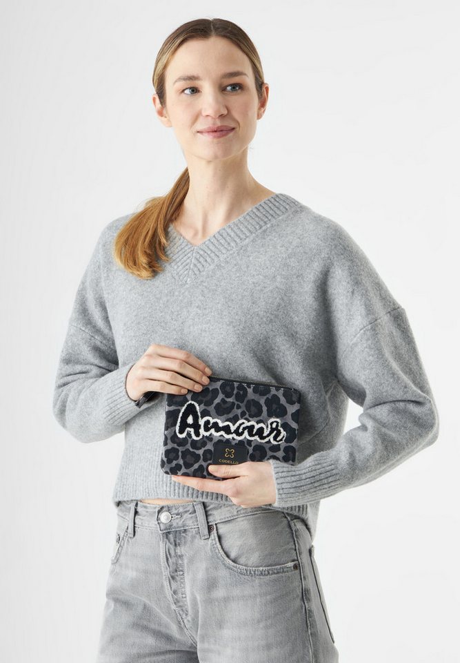 Codello Kosmetiktasche, im Leopardenmuster von Codello