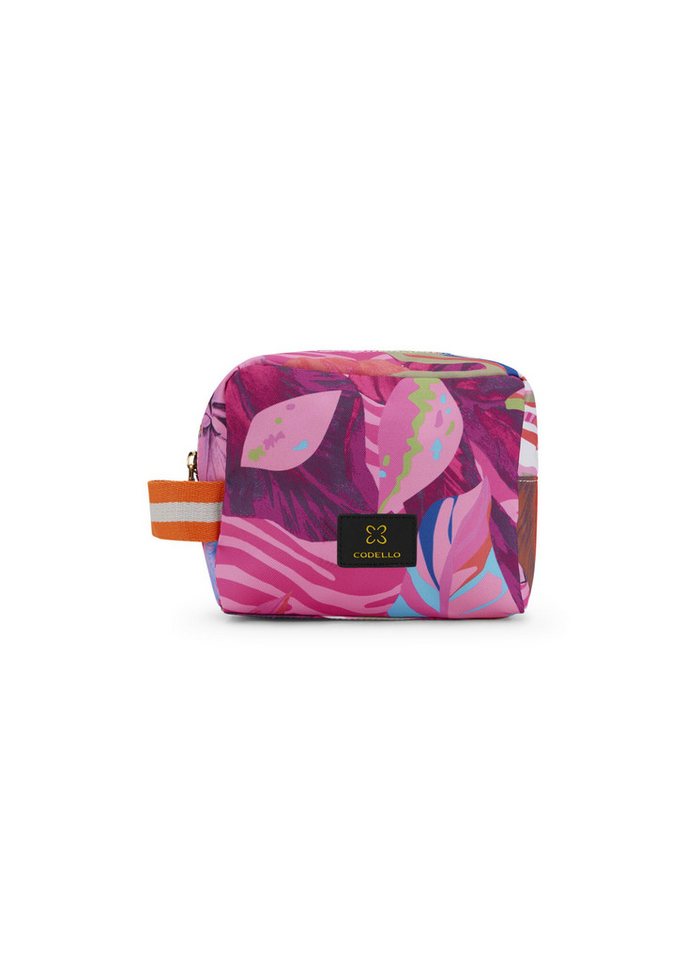 Codello Kosmetiktasche, mit Flower Print von Codello