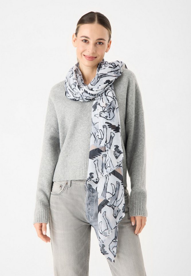 Codello Modeschal, (1-St), mit Allover-Hunde-Motiv von Codello