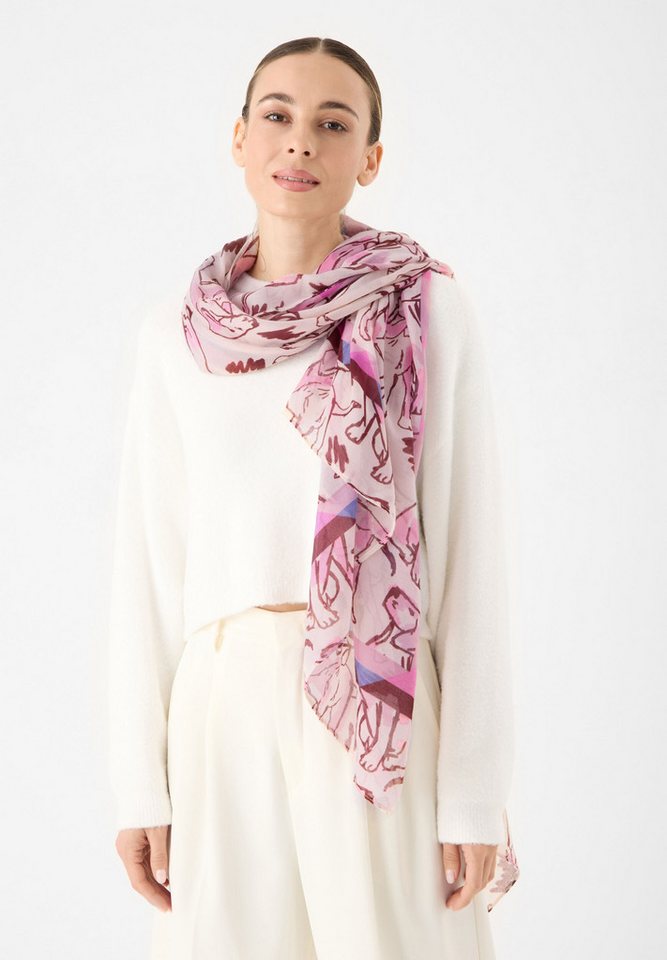 Codello Modeschal, (1-St), mit Allover-Hunde-Motiv von Codello