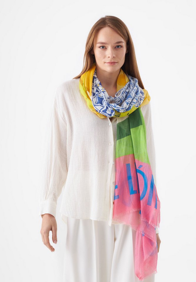 Codello Modeschal, (1-St), mit Food-Print von Codello