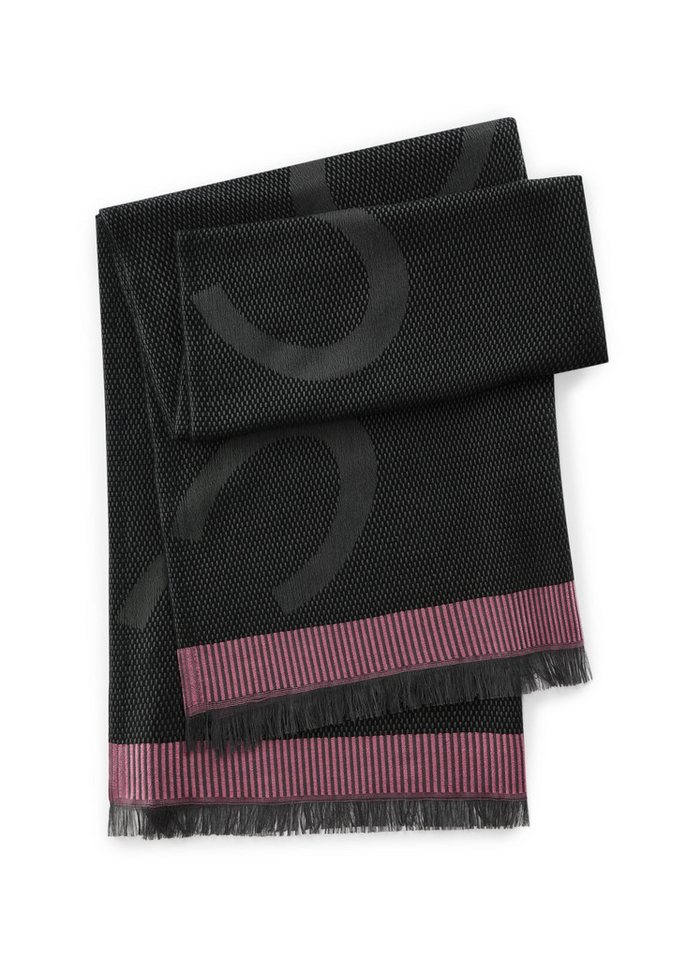 Codello Modeschal, (1-St), mit dezentem Monogramm-Muster von Codello
