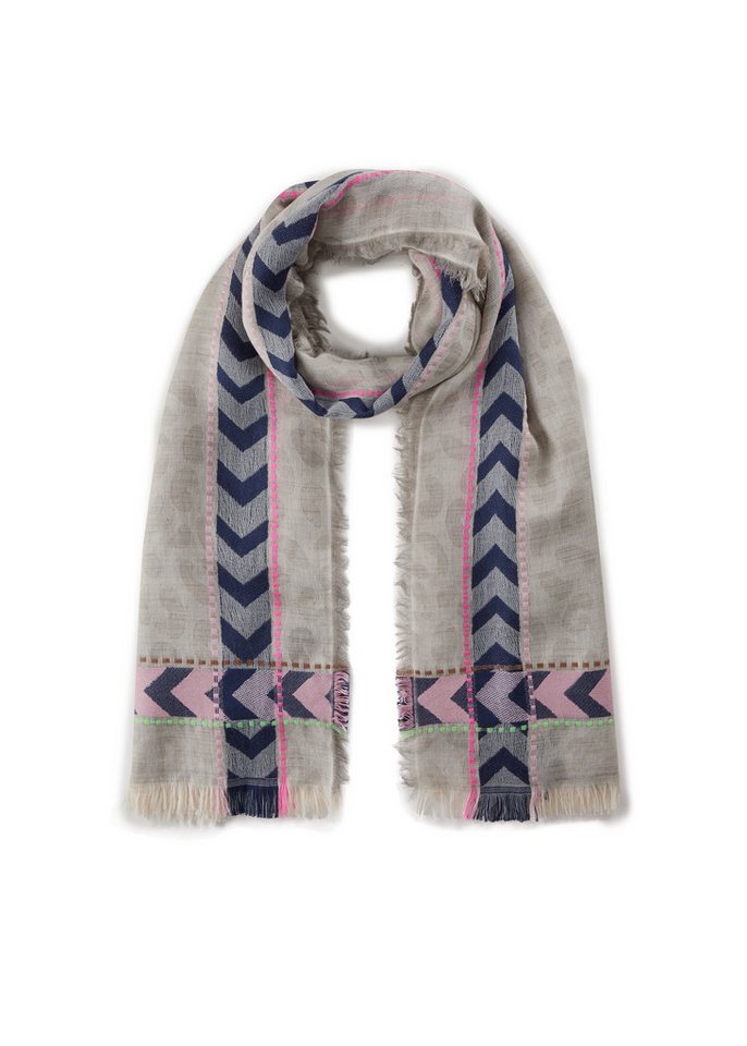 Codello Modeschal Codello Damen Jacquard Schal mit Leo Muster von Codello