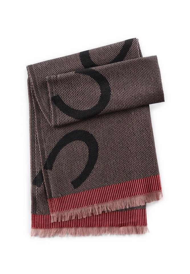 Codello Modeschal Codello Damen Schal mit Monogramm-Muster, Gewebter Schal mit exklusivem Monogramm-Muster Codello Modeschal Codello Damen Schal mit Monogramm-Muster, Gewebter Schal mit exklusivem Monogramm-Muster von Codello
