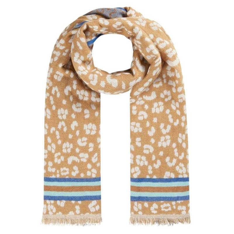 Codello Modeschal Codello Leo Schal in beige mit blau, Leo Muster von Codello