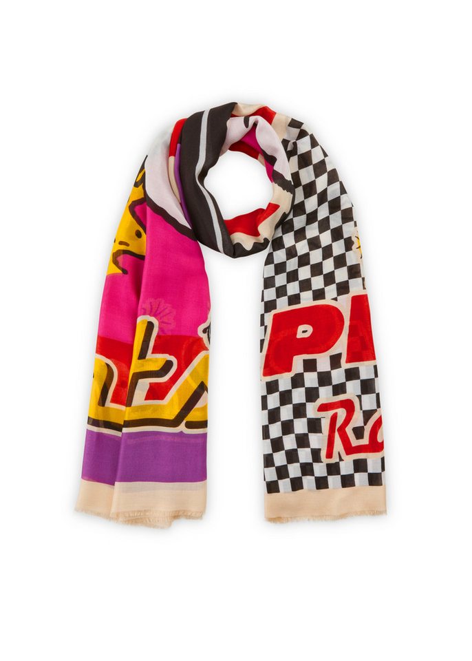 Codello Modeschal Codello Peanuts Schal mit Peanuts-Racing-Team-Motiv, Peanuts Racing Team von Codello