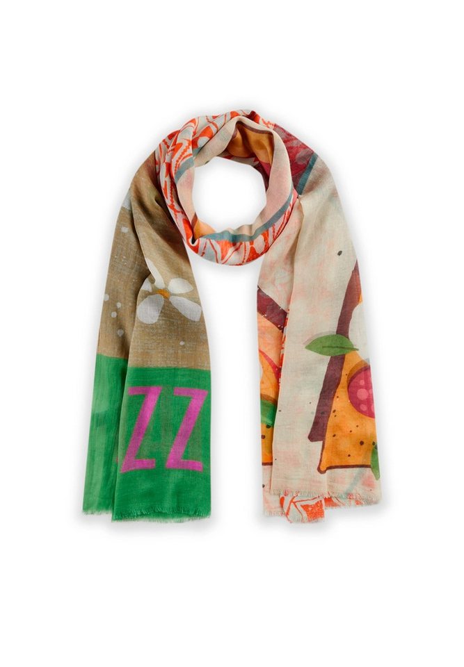 Codello Modeschal Codello Schal Food-Print Pizza, Food-Print Pizza von Codello