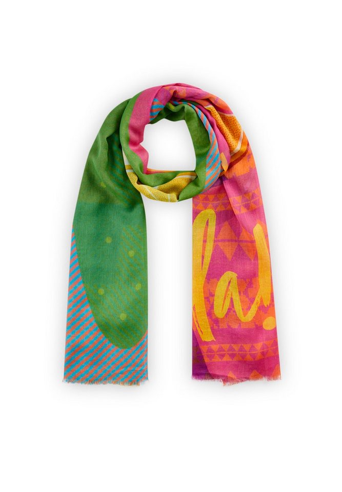 Codello Modeschal Codello Schal im Art School Design mit TEQUILA-PRINT, Cooler Cocktail-Print von Codello