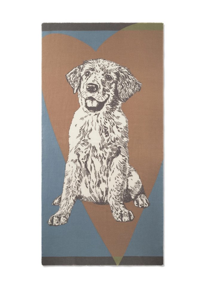 Codello Modeschal Codello Schal mit Hundeprint, Hundeprint von Codello