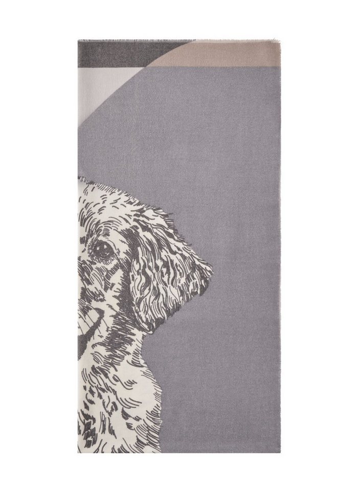 Codello Modeschal Codello Schal mit Hundeprint, Hundeprint von Codello